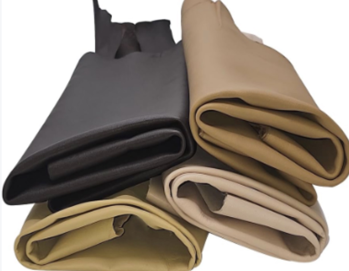 Folded crust leather